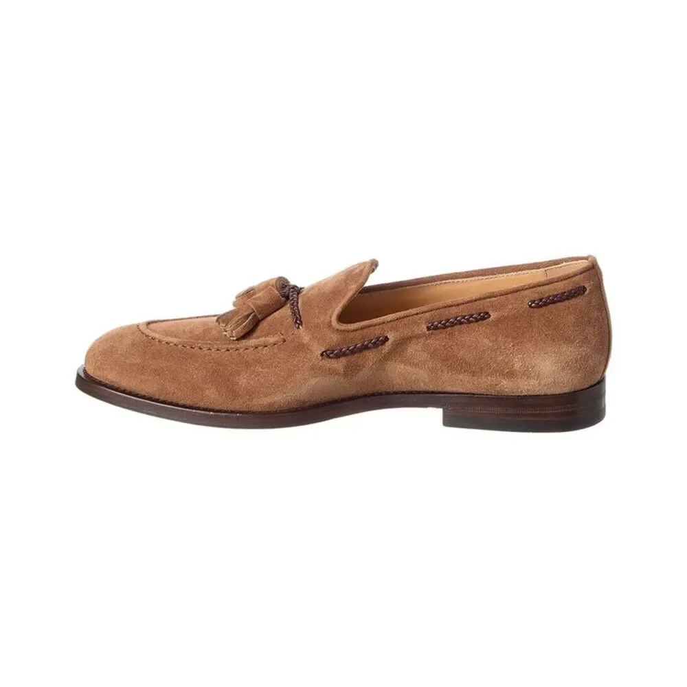 Brunello Cucinelli Suede Loafer, Brown